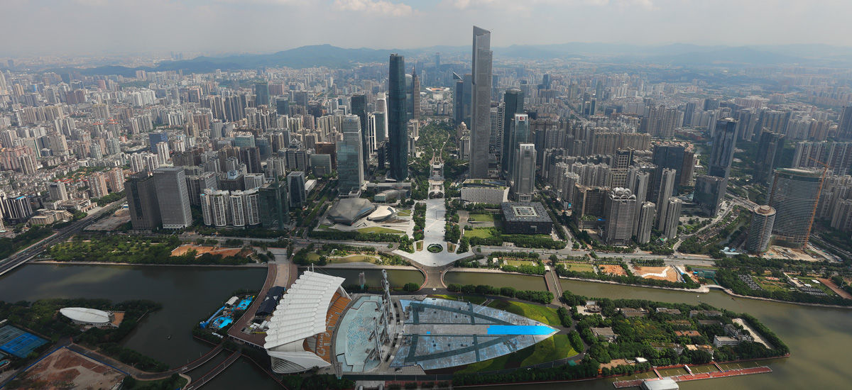 广州市珠江新城核心区市政交通项目